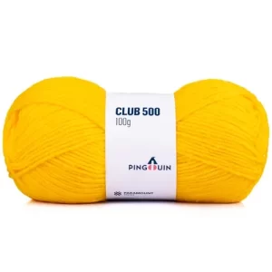 Fio Club 500 Pingouin 100g - 204 ipê