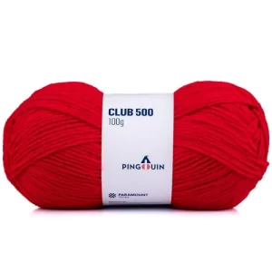 Fio Club 500 Pingouin 100g - 314 tomate