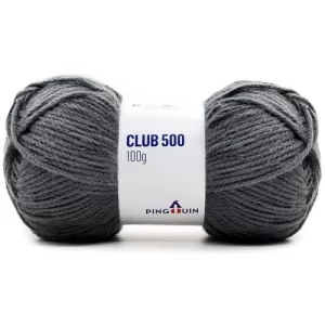 Fio Club 500 Pingouin 100g - 1815 new gray
