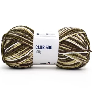Fio Club 500 Pingouin 100g - 6036 - chocomilk