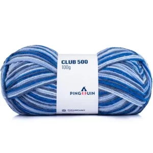 Fio Club 500 Pingouin 100g - 6306 - ocean mix
