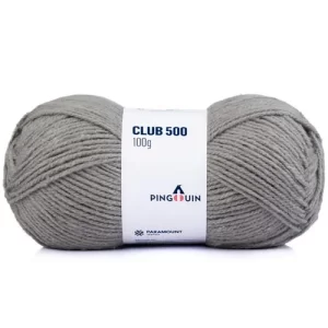 Fio Club 500 Pingouin 100g - 824 argento