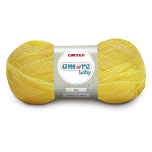 Fio Amore Baby 40g - 1289 - CANÁRIO AMARELO