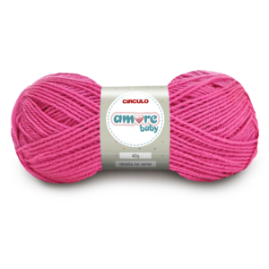 Fio Amore Baby 40g - 6092 - ROSA FUCSIA