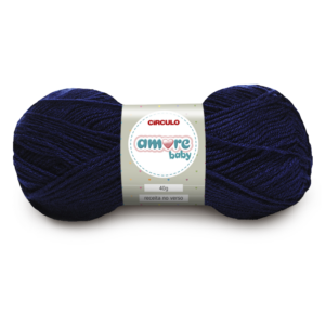 Fio Amore Baby 40g - 640 - AZUL MARINHO
