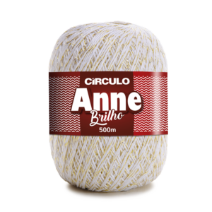 Linha Anne Brilho 500 Circulo - 8001 - BRANCO