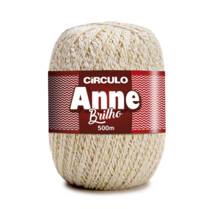 Linha Anne Brilho 500 Circulo - 8176 - OFF WHITE
