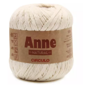 Linha Anne 500 Circulo - cores lisas - 0020 - NATURAL