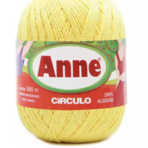 Linha Anne 500 Circulo - cores lisas - 1236 - LIMA AMARELO
