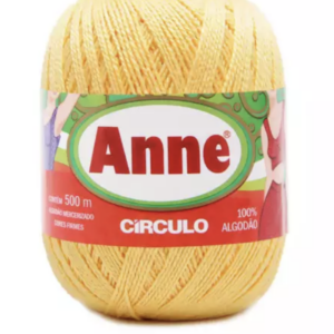 Linha Anne 500 Circulo - cores lisas - 1317 - SOLAR AMARELO