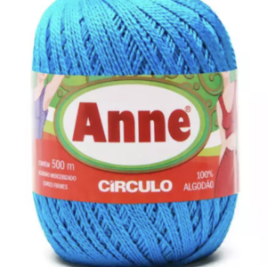 Linha Anne 500 Circulo - cores lisas - 2194 - TURQUESA AZUL