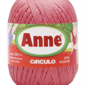 Linha Anne 500 Circulo - cores lisas - 3048 - FLAMINGO