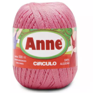 Linha Anne 500 Circulo - cores lisas - 3182 - PITAYA ROSA