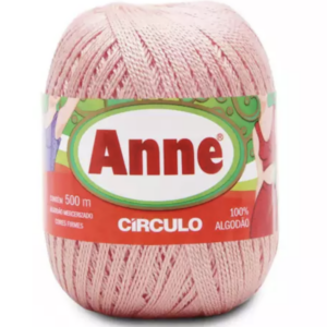 Linha Anne 500 Circulo - cores lisas - 3227 - ROSA ANTIGO