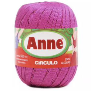 Linha Anne 500 Circulo - cores lisas - 3839 - ROSA CÍTRICO