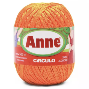 Linha Anne 500 Circulo - cores lisas - 4156 - CENOURA