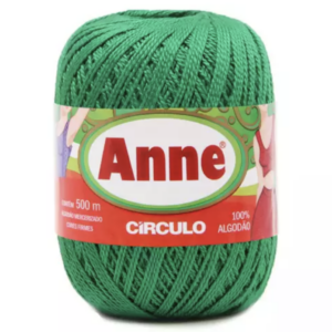 Linha Anne 500 Circulo - cores lisas - 5767 - BANDEIRA VERDE