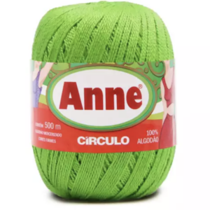 Linha Anne 500 Circulo - cores lisas - 5947 - VERDE CÍTRICO