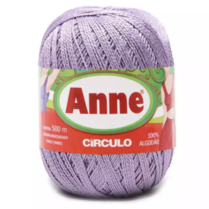 Linha Anne 500 Circulo - cores lisas - 6029 - ORQUÍDEA