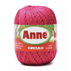 Linha Anne 500 Circulo - cores lisas - 6133 - PINK