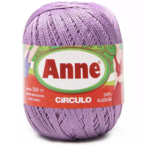 Linha Anne 500 Circulo - cores lisas - 6399 - AZALÉIA LILÁS