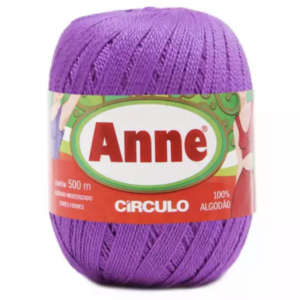 Linha Anne 500 Circulo - cores lisas - 6567 - ROXO CÍTRICO