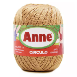 Linha Anne 500 Circulo - cores lisas - 7030 - MOSTARDA