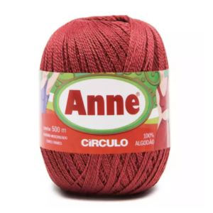 Linha Anne 500 Circulo - cores lisas - 7136 - MARSALA