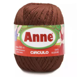 Linha Anne 500 Circulo - cores lisas - 7504 - MOGNO