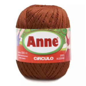 Linha Anne 500 Circulo - cores lisas - 7529 - TERRACOTA