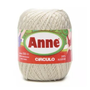 Linha Anne 500 Circulo - cores lisas - 8176 - OFF WHITE