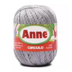 Linha Anne 500 Circulo - cores lisas - 8473 - ALUMÍNIO CINZA