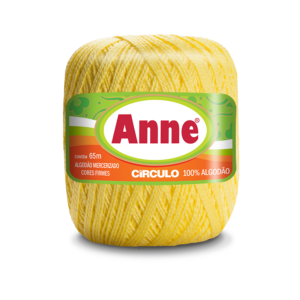 Linha Anne 65m Circulo - 1236 - LIMA AMARELO