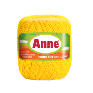 Linha Anne 65m Circulo - 1289 - CANÁRIO AMARELO