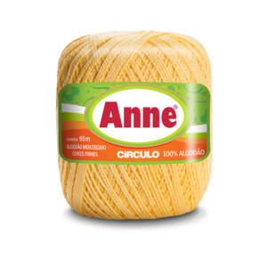 Linha Anne 65m Circulo - 1317 - SOLAR AMARELO
