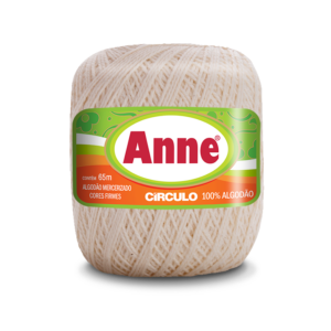 Linha Anne 65m Circulo - 0020 - NATURAL