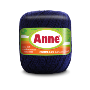 Linha Anne 65m Circulo - 2856 - ANIL PROFUNDO AZUL