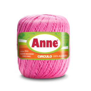 Linha Anne 65m Circulo - 3182 - PITAYA ROSA