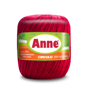 Linha Anne 65m Circulo - 3635 - PAIXÃO BORDÔ