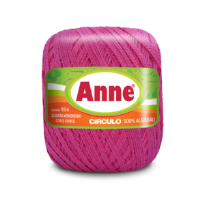 Linha Anne 65m Circulo - 3839 - ROSA CÍTRICO