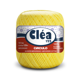 Linha Cléa 125 Circulo - 1236 - LIMA AMARELO