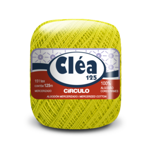 Linha Cléa 125 Circulo - 1779 - AMARELO CÍTRICO