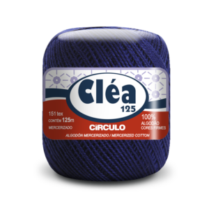 Linha Cléa 125 Circulo - 2856 - ANIL PROFUNDO AZUL