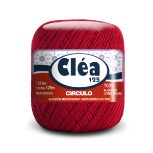 Linha Cléa 125 Circulo - 3402 - VERMELHO CIRCULO