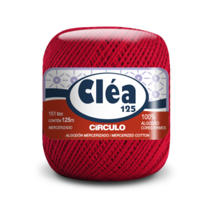 Linha Cléa 125 Circulo - 3635 - PAIXÃO BORDÔ