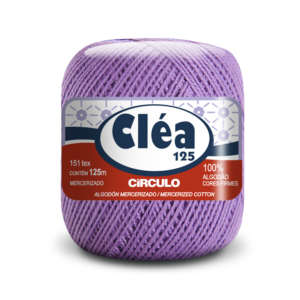 Linha Cléa 125 Circulo - 6399 - AZALÉIA LILÁS