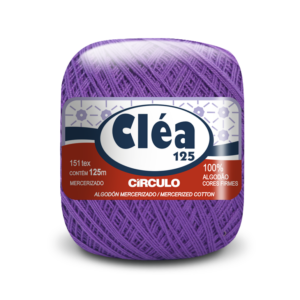 Linha Cléa 125 Circulo - 6567 - ROXO CÍTRICO